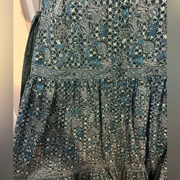 Hill House the Yara Dress in Calico Trellis - Picture 16 of 16